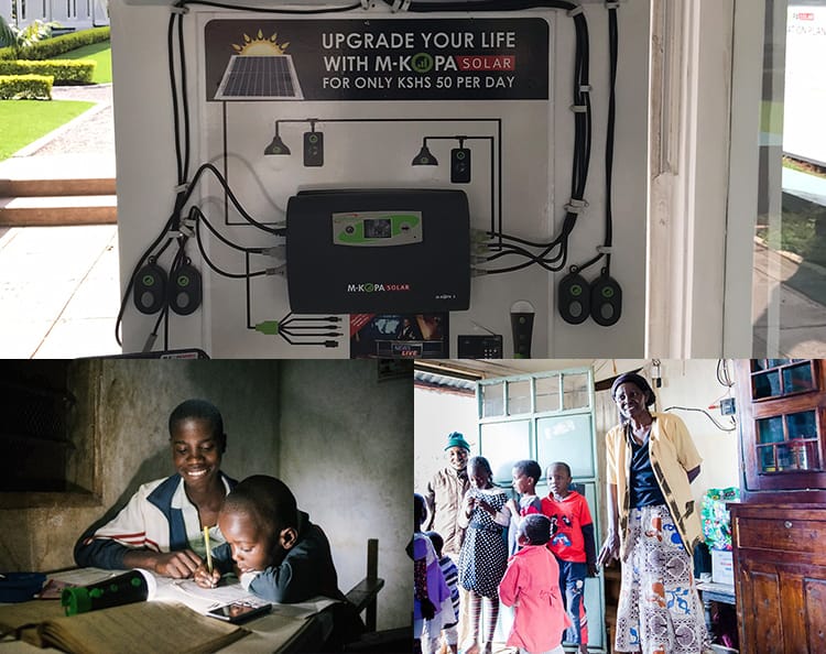 Les membres de l'équipe FinDev rencontrent des employés de M-KOPA et des membres de la communauté à Nairobi, au Kenya