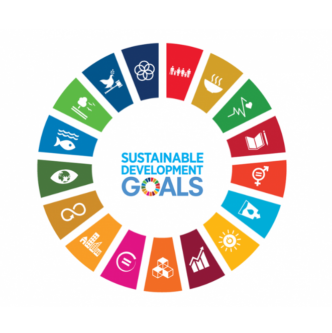Illustration des Objectifs de développement durable