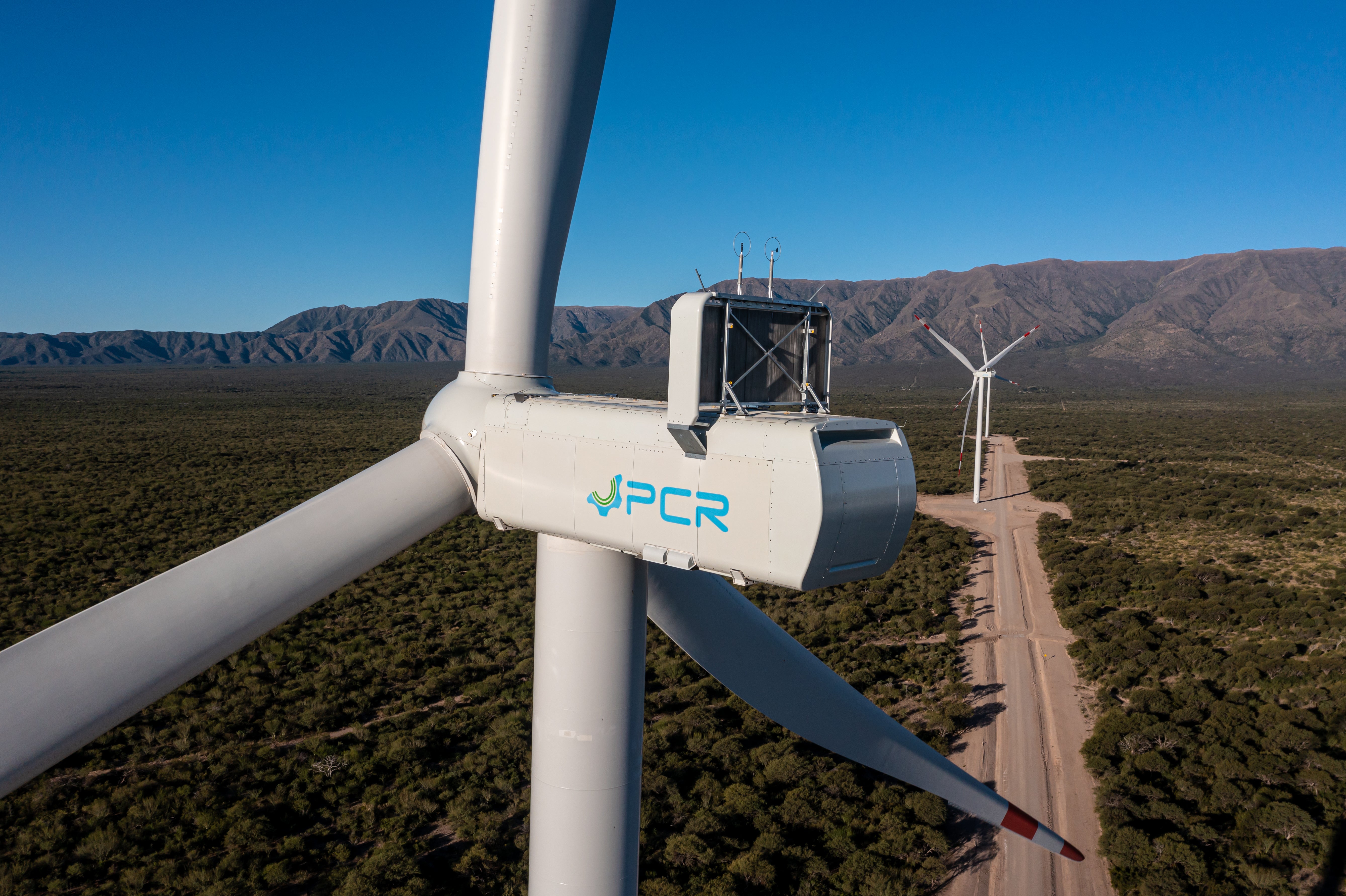 Image of a PCR wind turbine