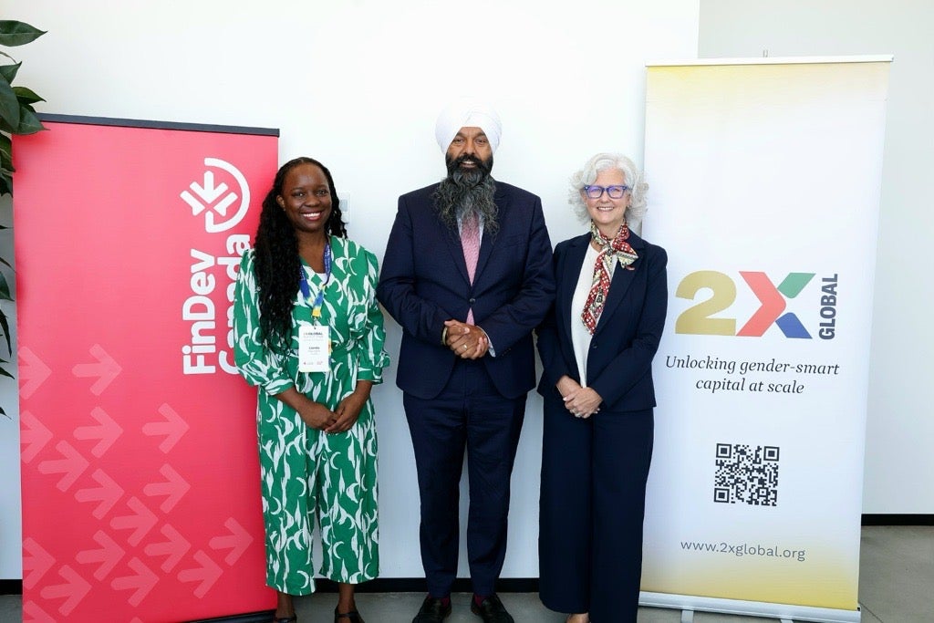 Picture of The Honourable Randeep Sarai, Lori Kerr, and Jessica Espinoza
