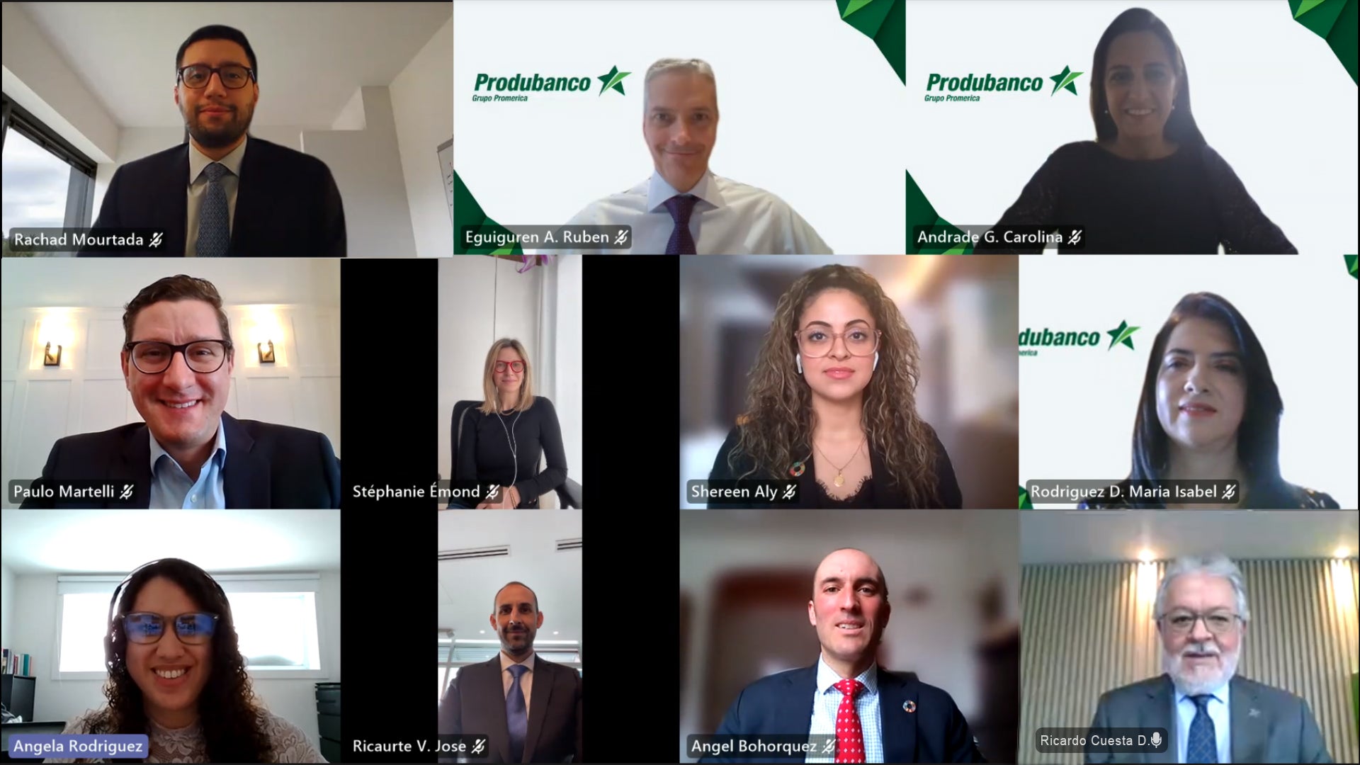 Virtual signing ceremony - Produbanco and FinDev Canada