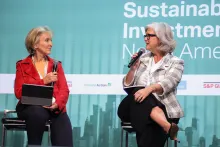 Lori Kerr at the Sustainable Investment Forum 2023