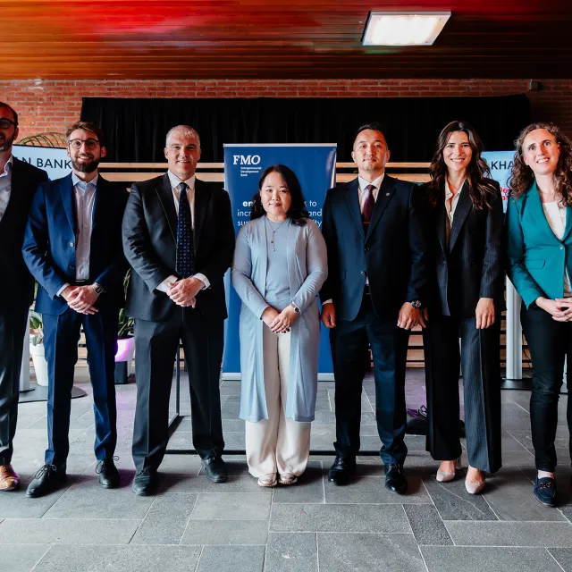 Khan Bank signing ceremony