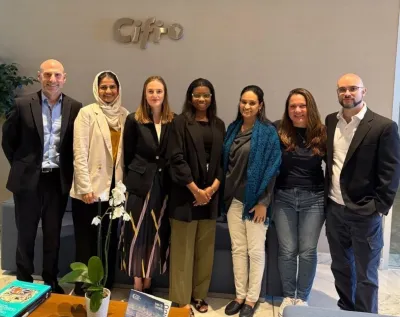 FinDev Canada on-site at the CIFI office.