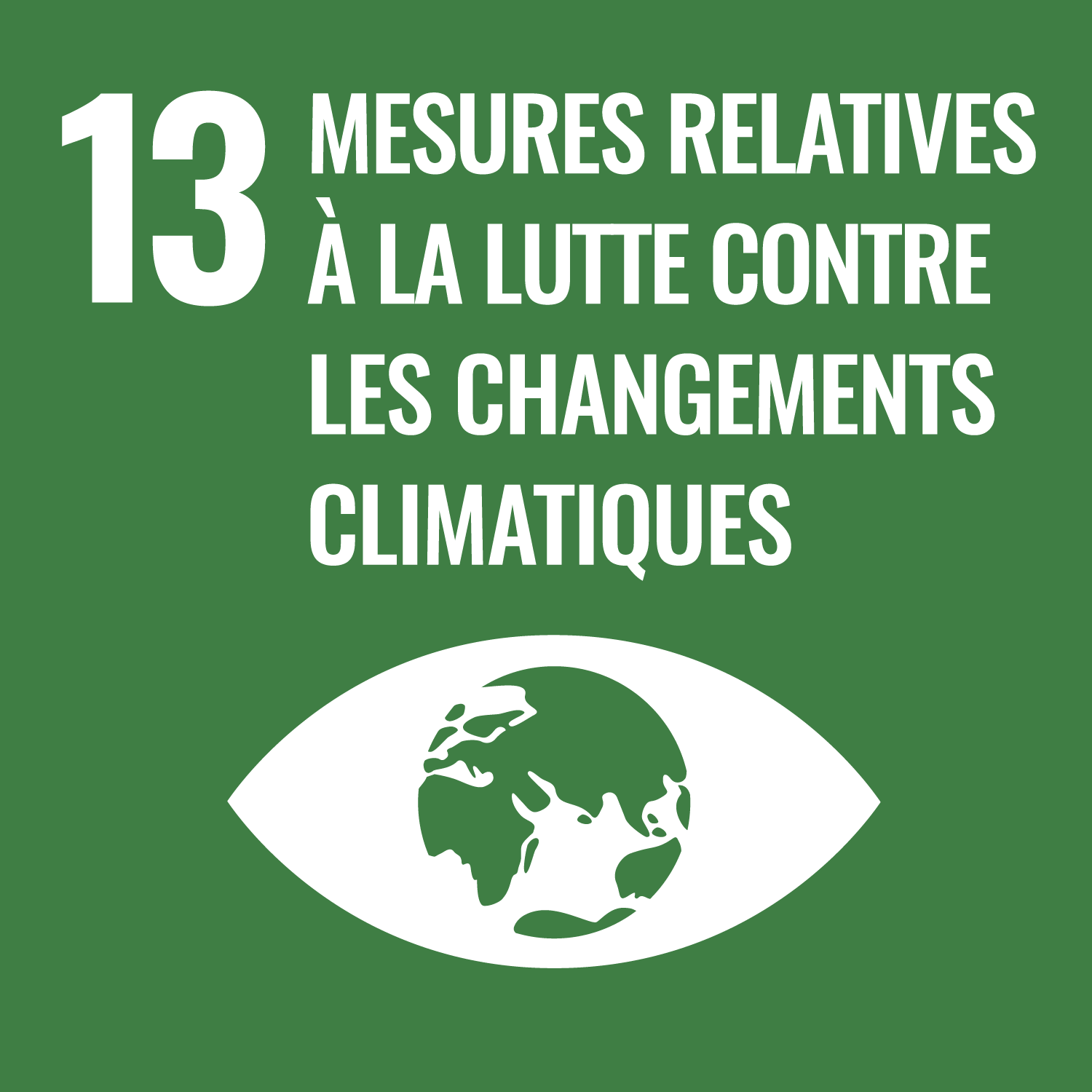 SDG 13. Mesures relatives à la lutte contre les changements climatiques